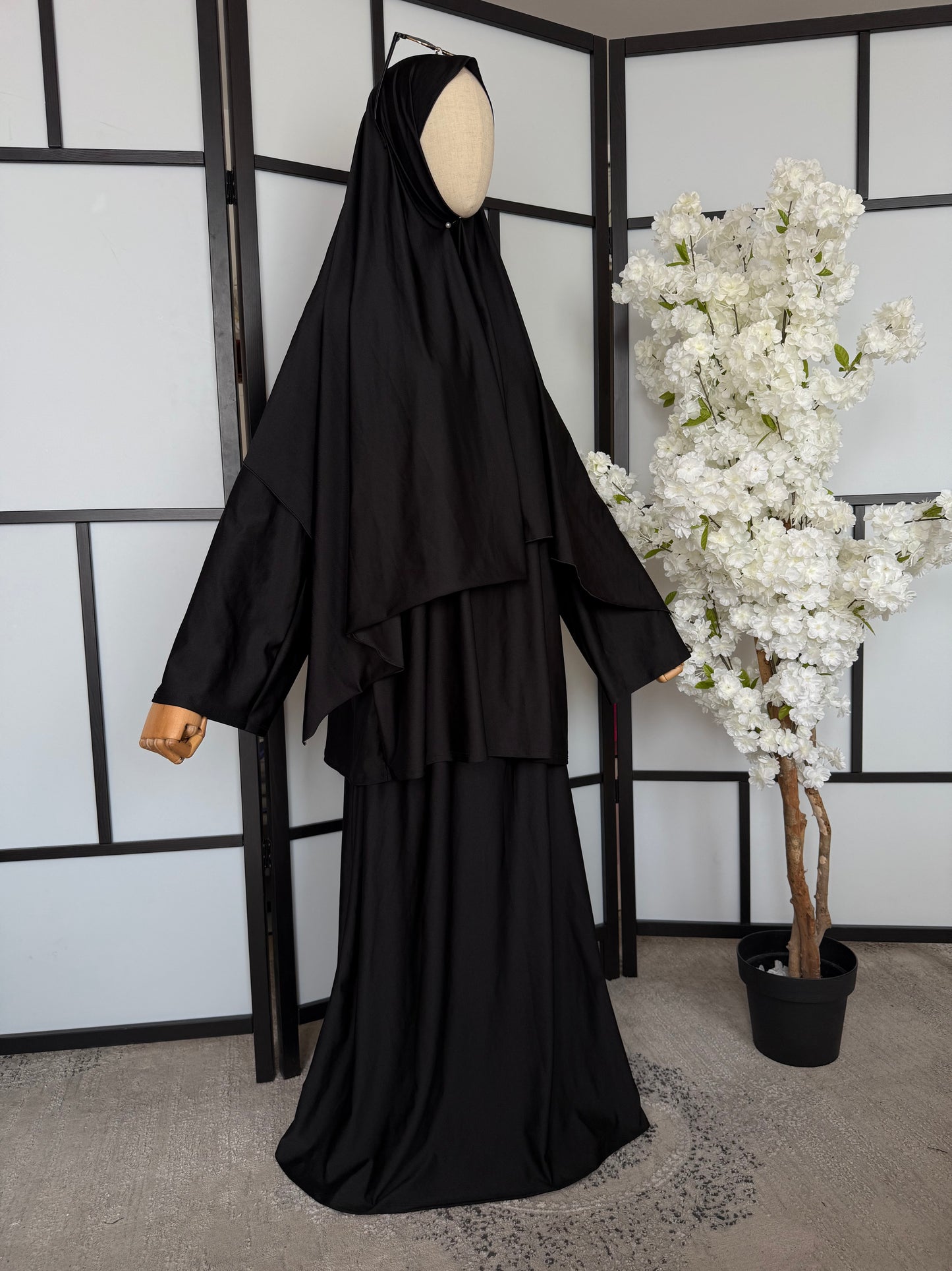 Burkini jupe noir