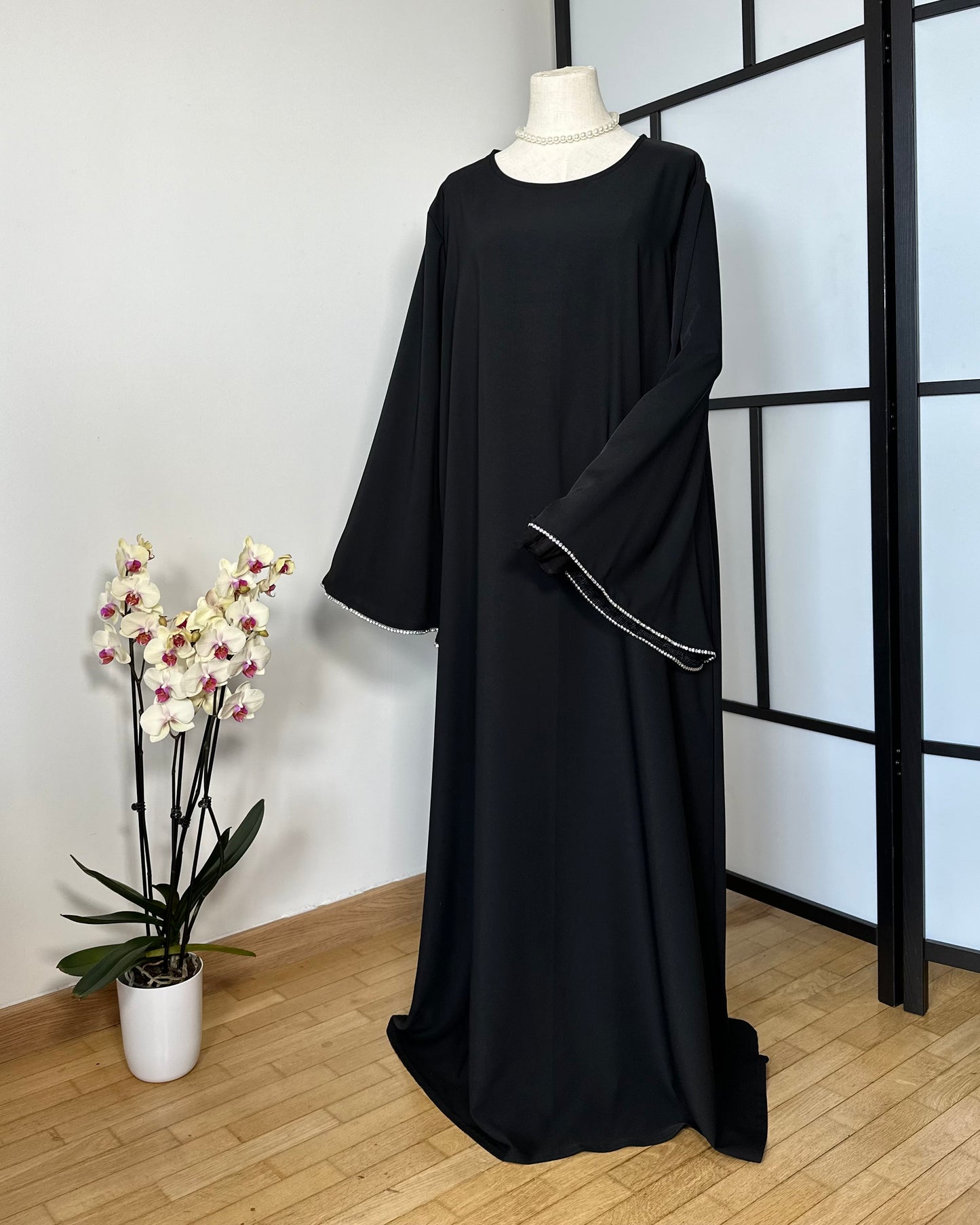 Abaya Safa Noir