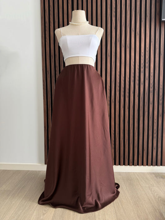 Jupe satin