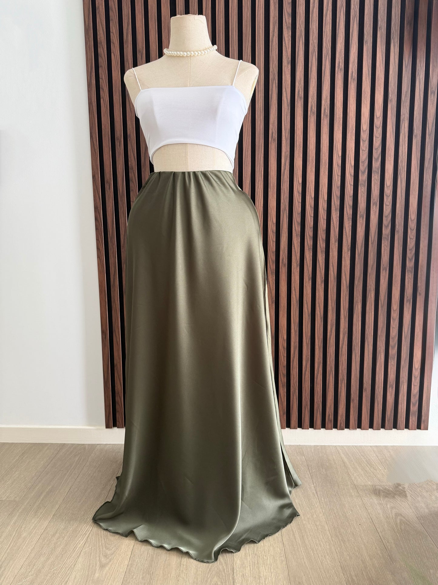 Jupe satin