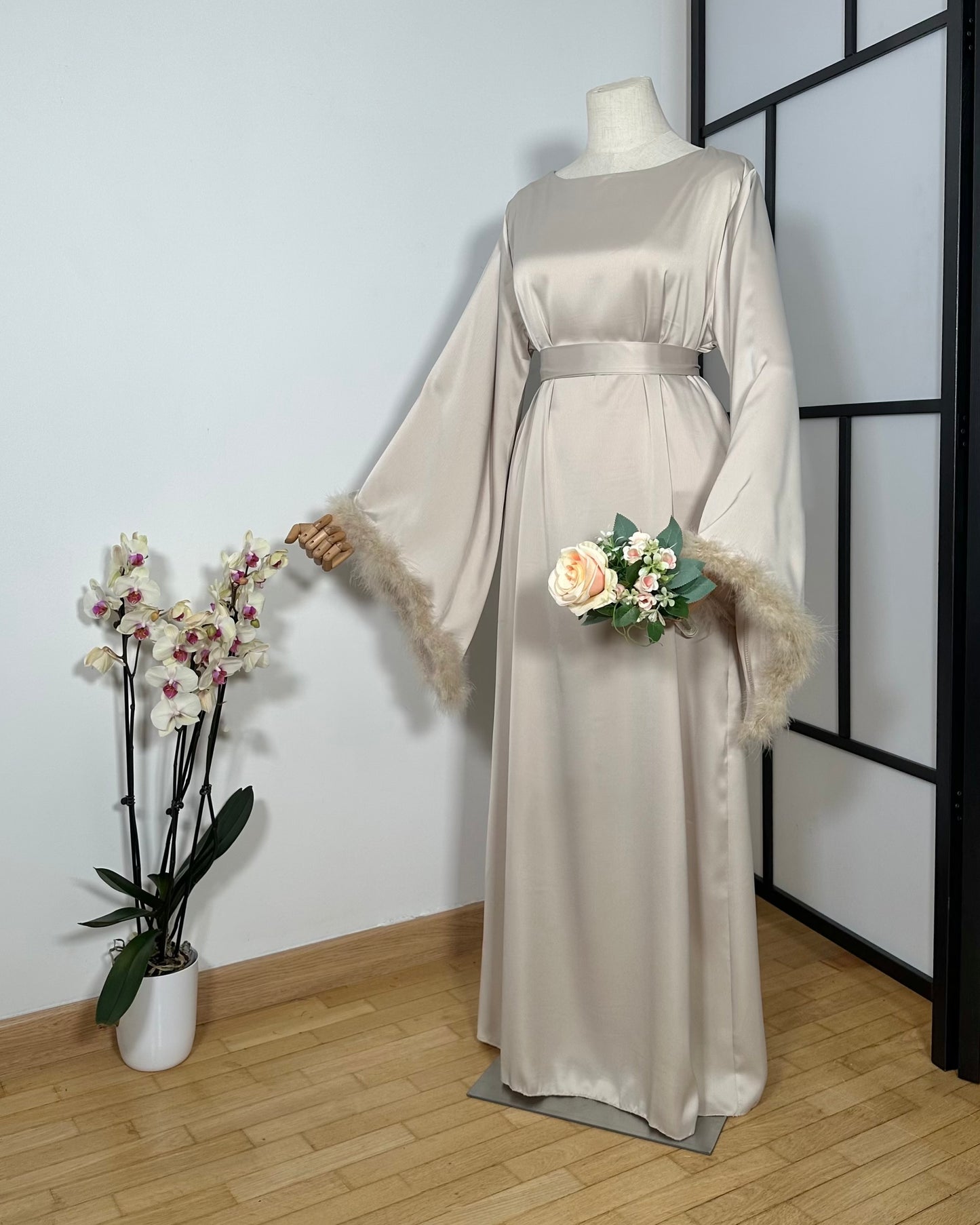 Robe Alicia Beige