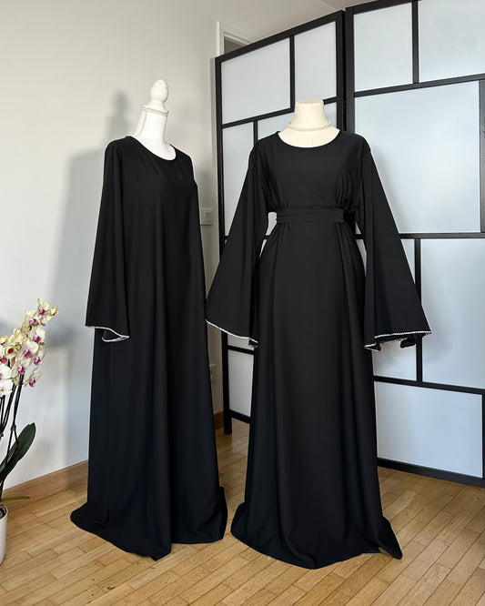 Abaya Safa Noir