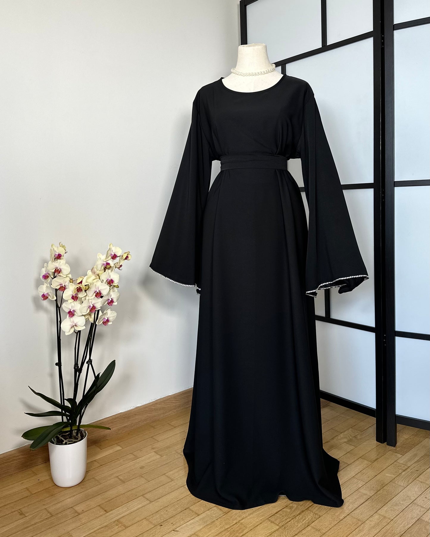 Abaya Safa Noir