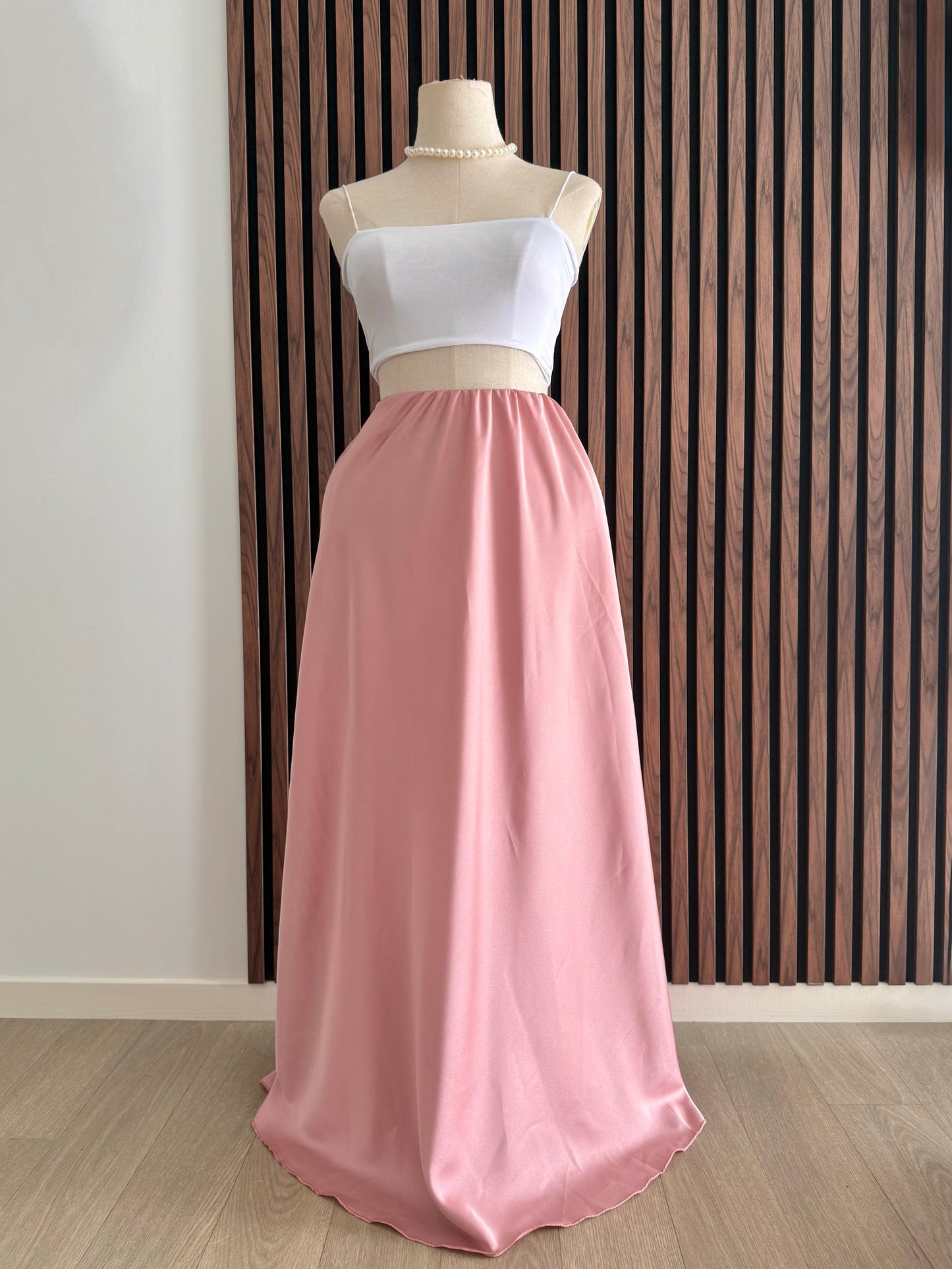 Jupe satin